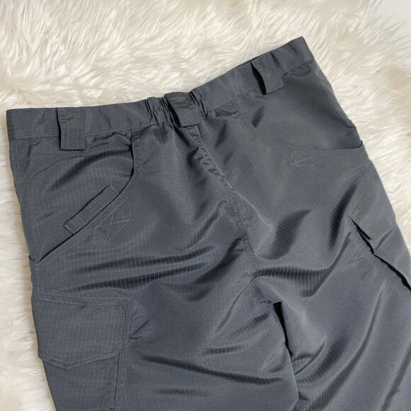 35 X 29 Men’s Cargo Work Camping Hiking Tactical Ripstop Utility Pants Gray - Picture 9 of 16